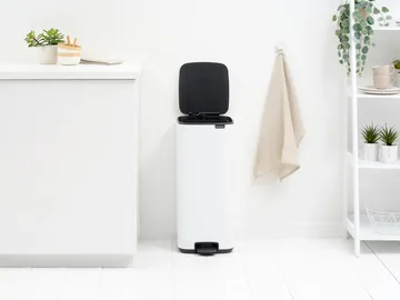 Pattumiera con pedale Bo 30 L - Bianco - Brabantia