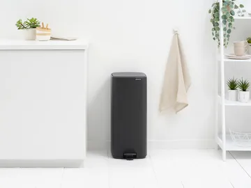Pattumiera con pedale Bo 30 L - Mineral Infinite Grey - Brabantia