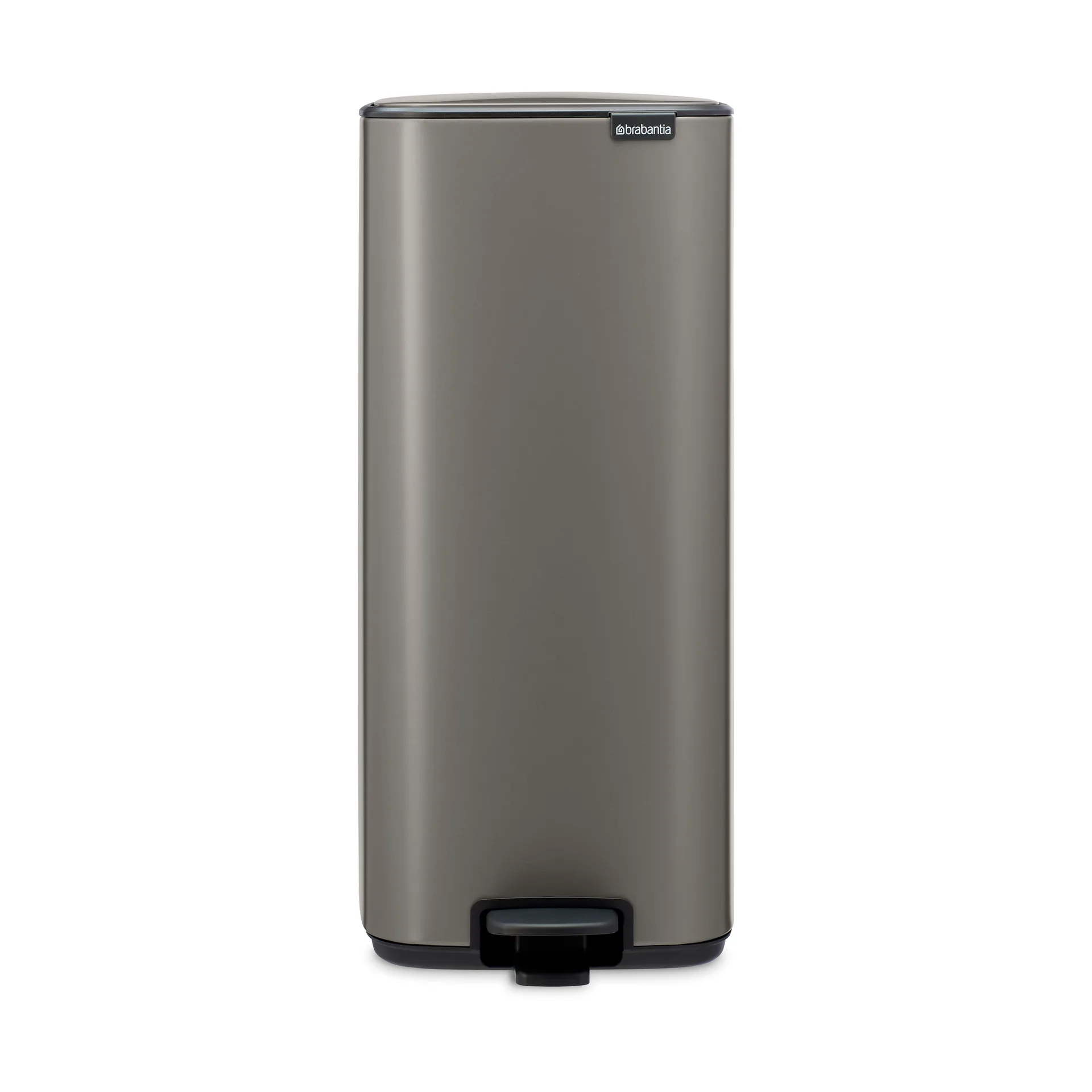 Pattumiera con pedale Bo 30 L, Platinum Brabantia