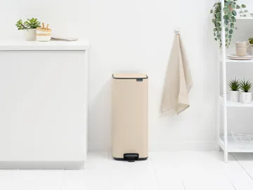 Pattumiera con pedale Bo 30 L - Soft Beige - Brabantia