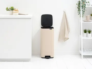 Pattumiera con pedale Bo 30 L - Soft Beige - Brabantia