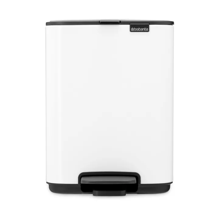 Pattumiera con pedale Bo 4 L - Bianco - Brabantia