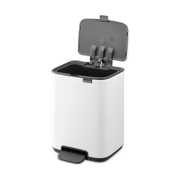 Pattumiera con pedale Bo 4 L - Bianco - Brabantia