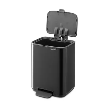 Pattumiera con pedale Bo 4 L - Nero opaco - Brabantia