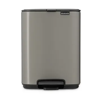 Pattumiera con pedale Bo 4 L - Platinum - Brabantia