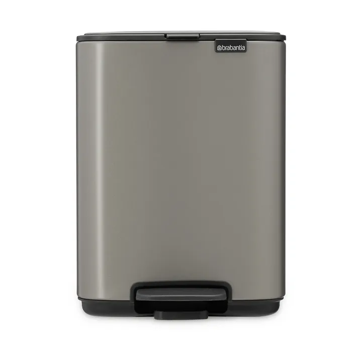 Pattumiera con pedale Bo 4 L - Platinum - Brabantia