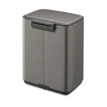 Pattumiera con pedale Bo 4 L - Platinum - Brabantia