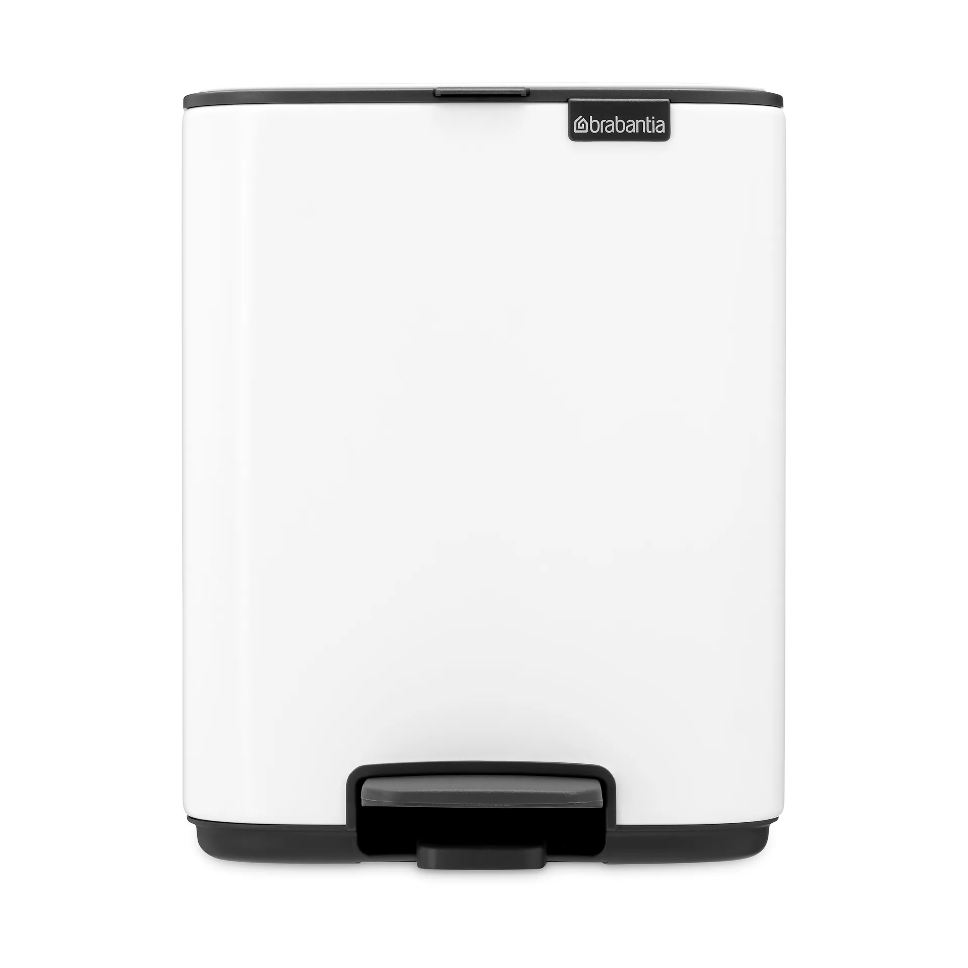 Pattumiera con pedale Bo 7 L, Bianco Brabantia