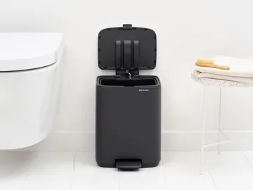 Pattumiera con pedale Bo 7 L - Mineral Infinite Grey - Brabantia