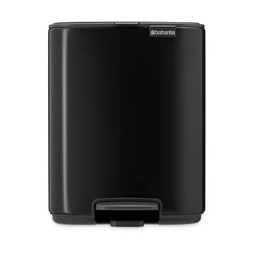 Pattumiera con pedale Bo 7 L - Nero opaco - Brabantia