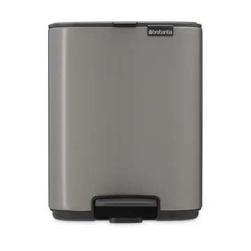Pattumiera con pedale Bo 7 L - Platinum - Brabantia