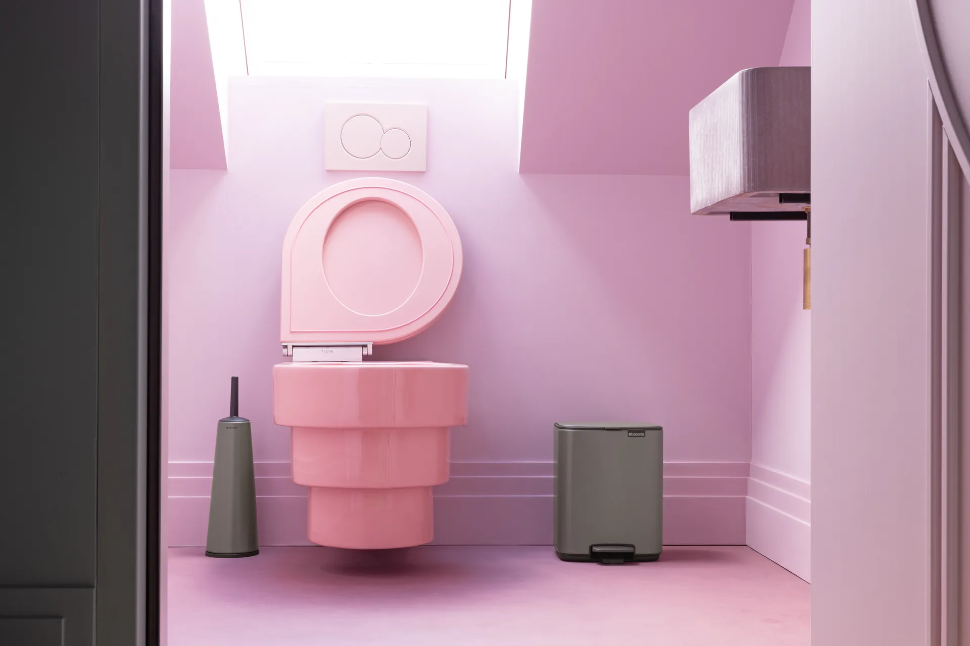 Pattumiera con pedale Bo 7 L, Platinum Brabantia