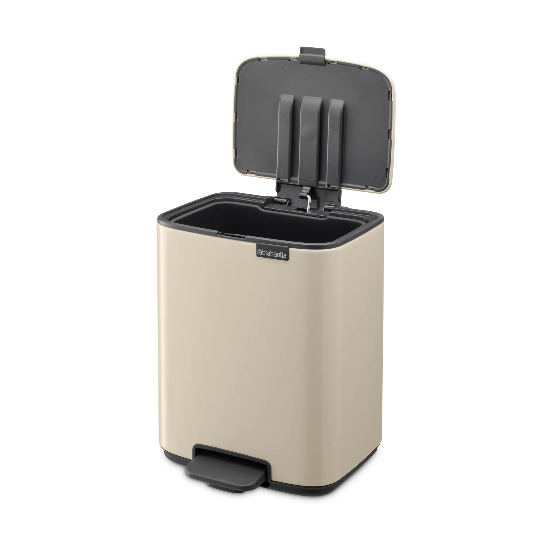 Pattumiera con pedale Bo 7 L, Soft Beige Brabantia