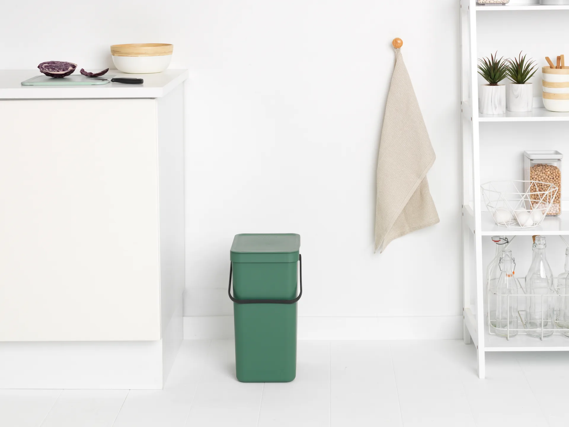 Pattumiera Sort & Go 16L, Fir Green Brabantia