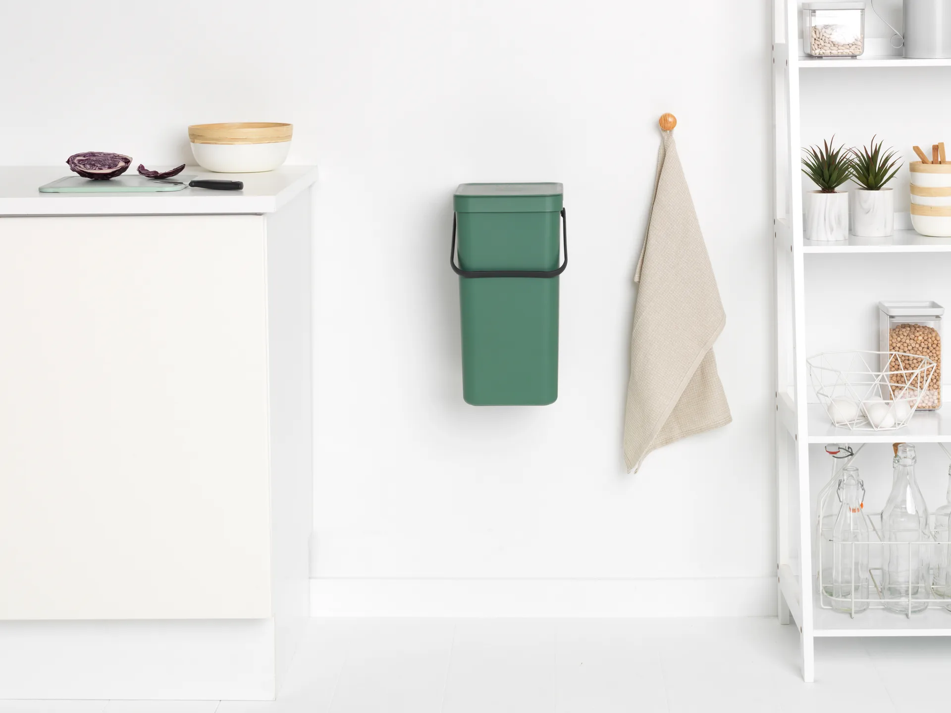 Pattumiera Sort & Go 16L, Fir Green Brabantia