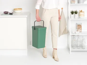 Pattumiera Sort & Go 16L - Fir Green - Brabantia