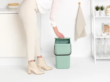 Pattumiera Sort & Go 25L - Jade Green - Brabantia
