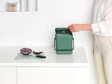 Pattumiera Sort & Go 3 L - Fir Green - Brabantia