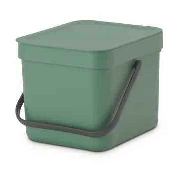 Pattumiera Sort & Go 6 L - Fir Green - Brabantia