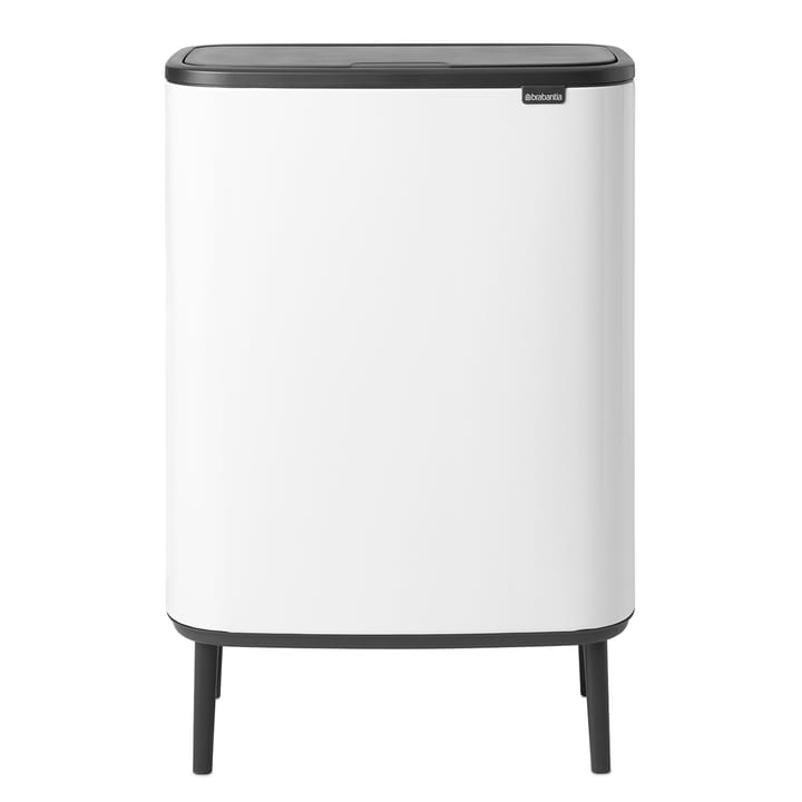 Pattumiera touch alta Bo 60 L - Bianco - Brabantia