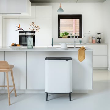 Pattumiera touch alta Bo 60 L - Bianco - Brabantia