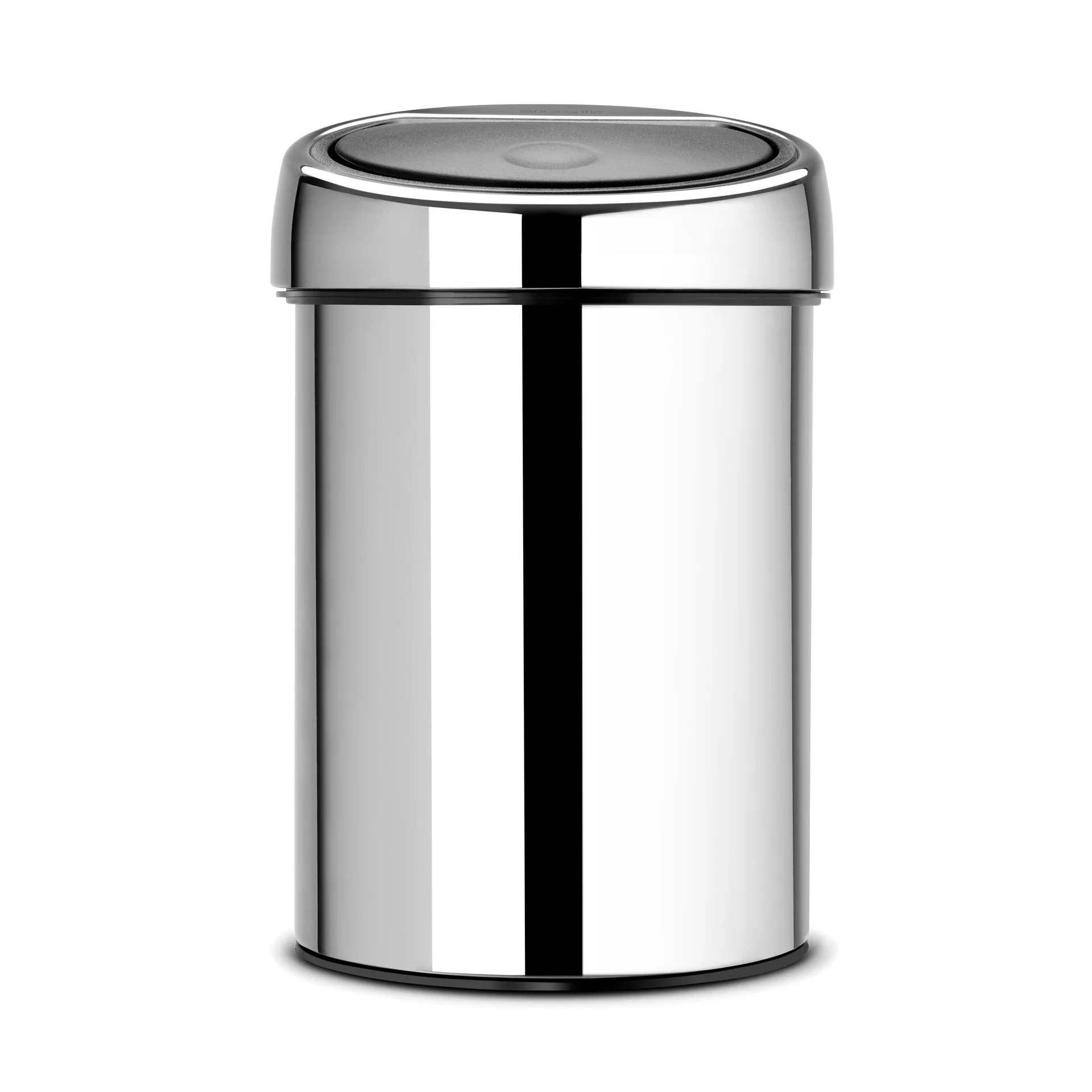 Pattumiera Touch Bin da 3 litri a parete, acciaio brillante Brabantia