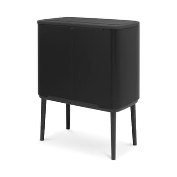 Pattumiera touch Bo 11+23 litri - nero opaco - Brabantia