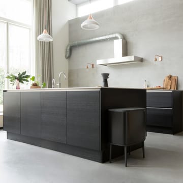 Pattumiera touch Bo 11+23 litri - nero opaco - Brabantia