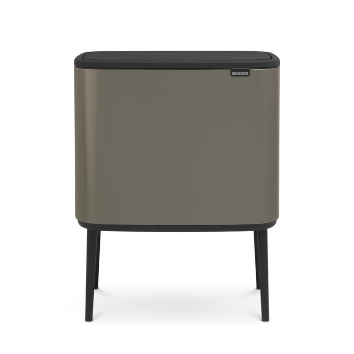 Pattumiera touch Bo 11+23 litri - platinum - Brabantia