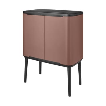 Pattumiera touch Bo 11+23 litri - Satin Taupe - Brabantia