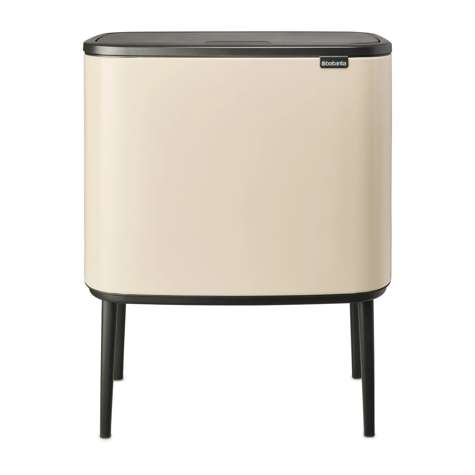 Pattumiera touch Bo 11+23 litri, Soft beige Brabantia