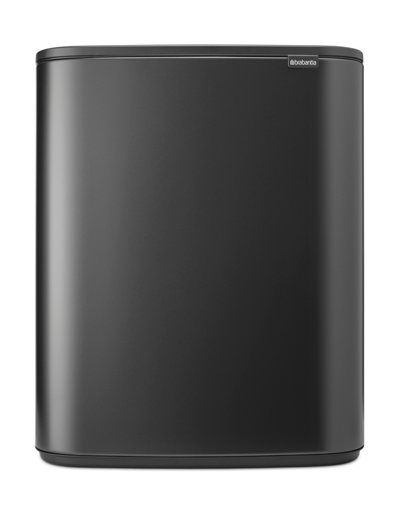 Pattumiera touch Bo 2x30 L - Confident Grey - Brabantia