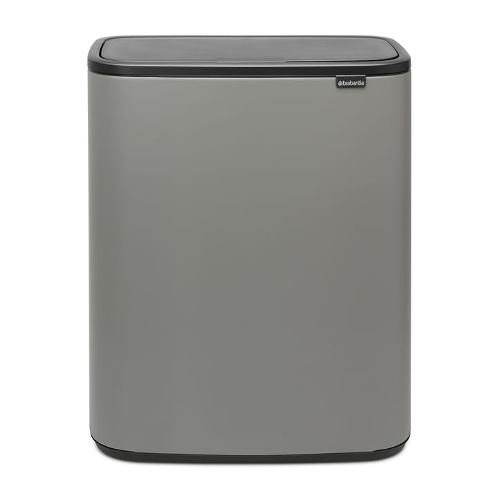 Pattumiera touch Bo 2x30 L - Mineral concrete grey - Brabantia