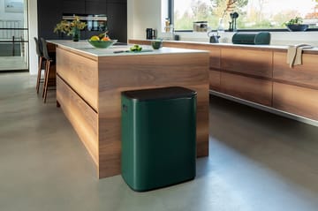 Pattumiera touch Bo 2x30 L - Pine green - Brabantia