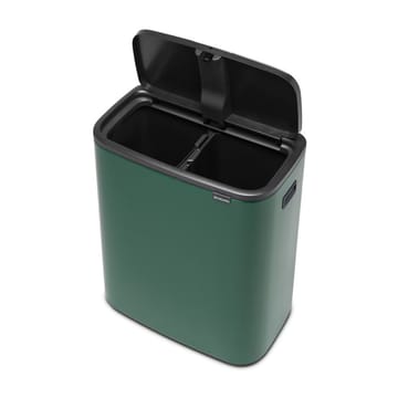 Pattumiera touch Bo 2x30 L - Pine green - Brabantia