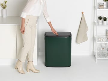 Pattumiera touch Bo 2x30 L - Pine green - Brabantia