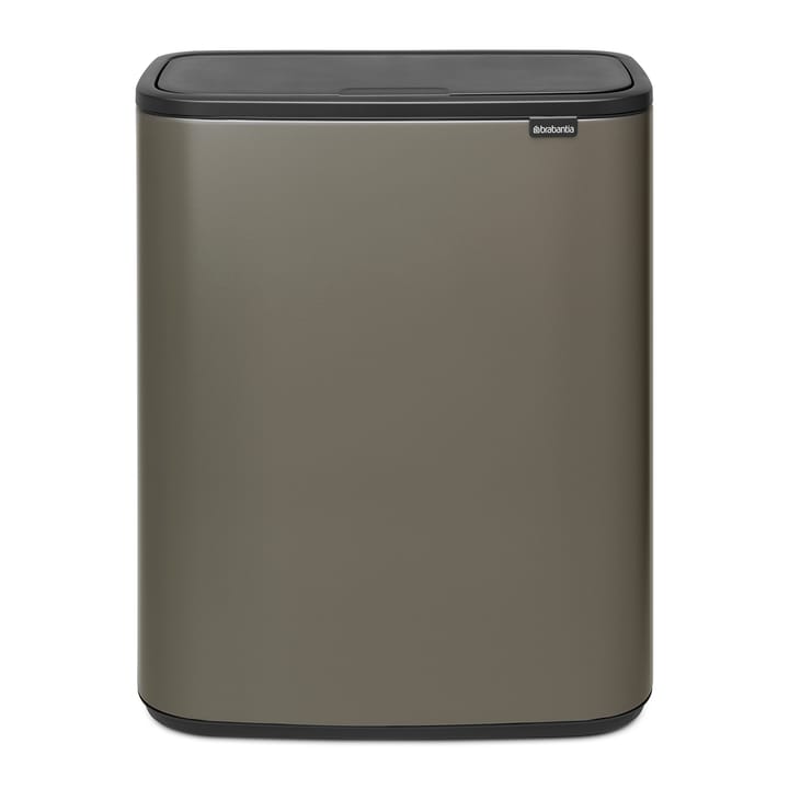 Pattumiera touch Bo 2x30 L - Platinum - Brabantia