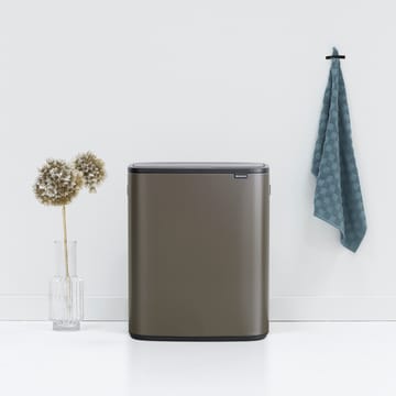 Pattumiera touch Bo 2x30 L - Platinum - Brabantia