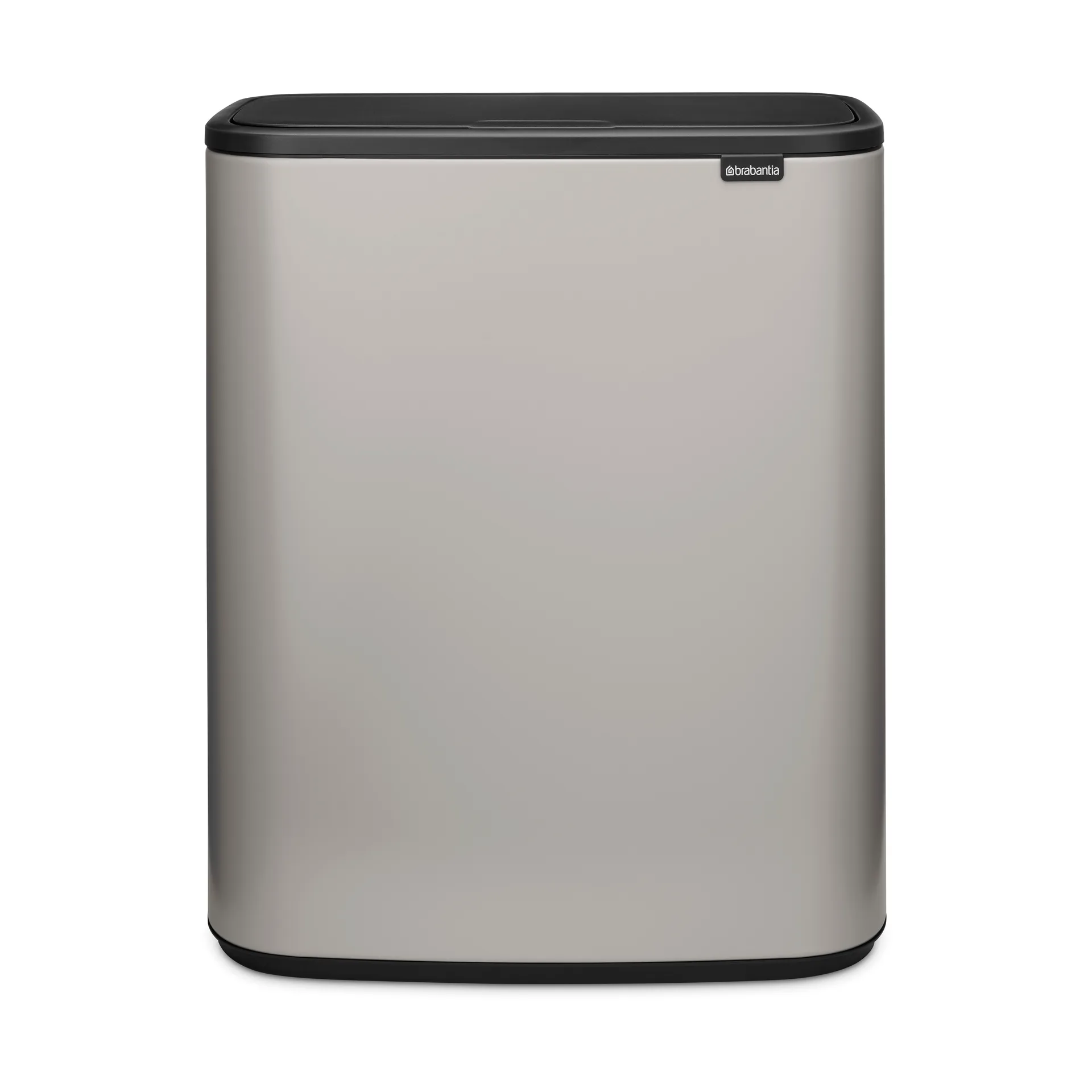 Pattumiera touch Bo 2x30 L, Soft grey Brabantia