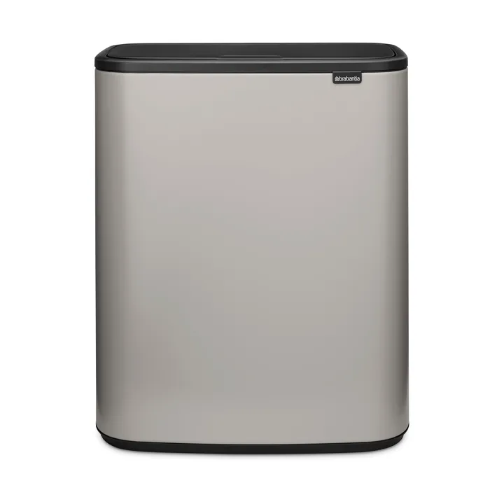 Pattumiera touch Bo 2x30 L - Soft grey - Brabantia