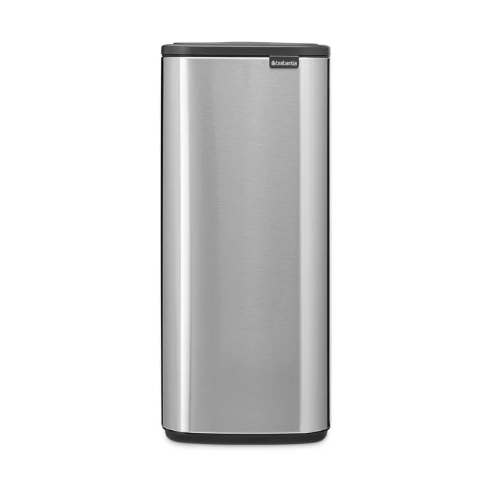 Pattumiera Touch Bo 30 L - Acciaio opaco anti-impronte - Brabantia