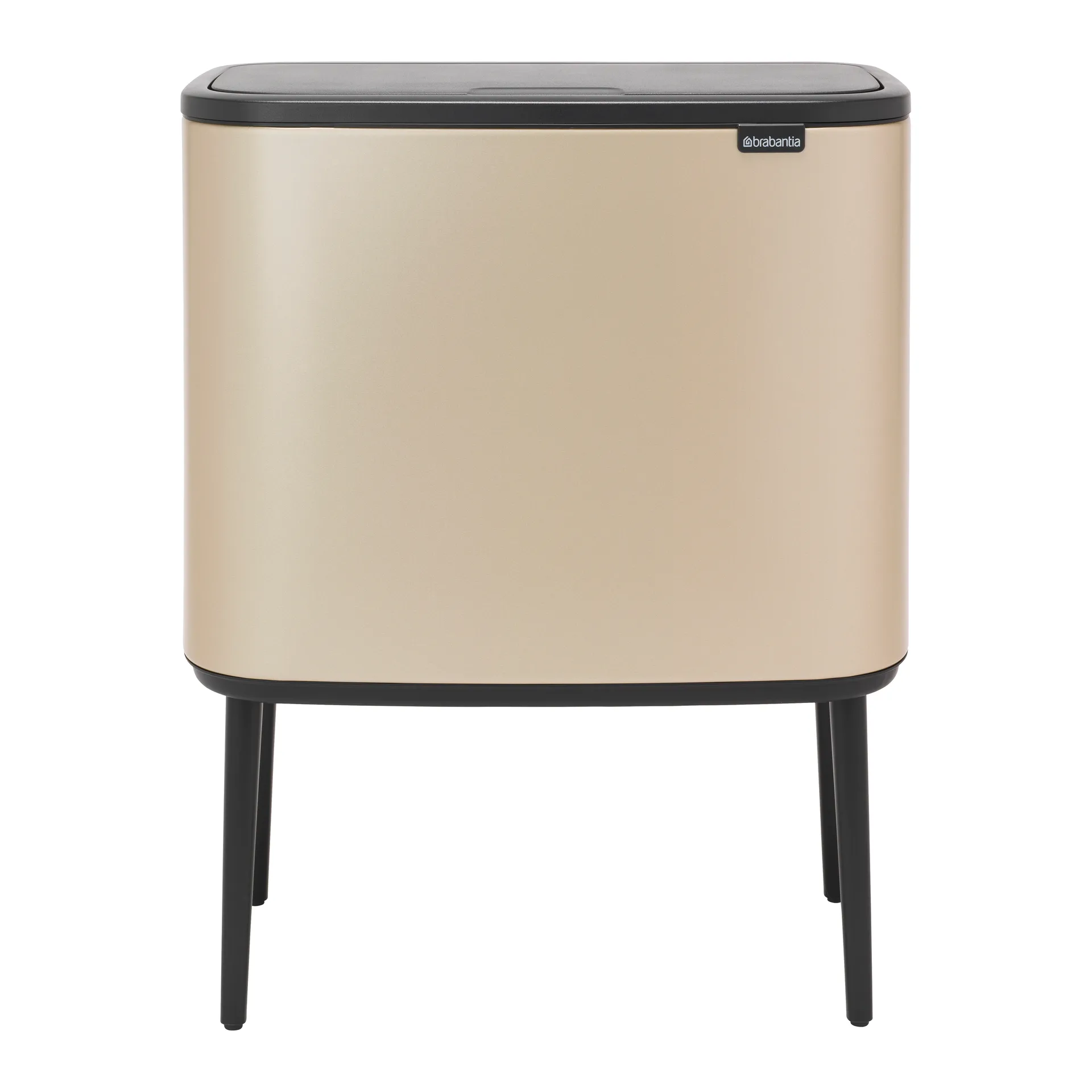 Pattumiera touch Bo 36 litri, Metallic Gold Brabantia