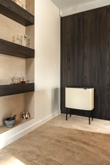 Pattumiera touch Bo 36 litri - Soft beige - Brabantia