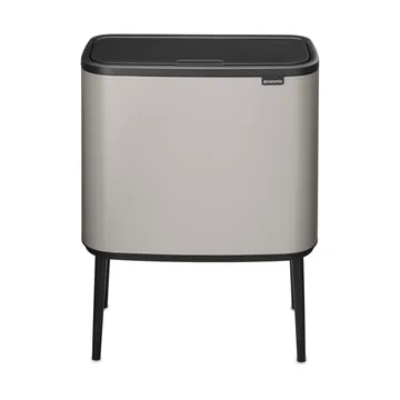 Pattumiera touch Bo 36 litri - Soft grey - Brabantia