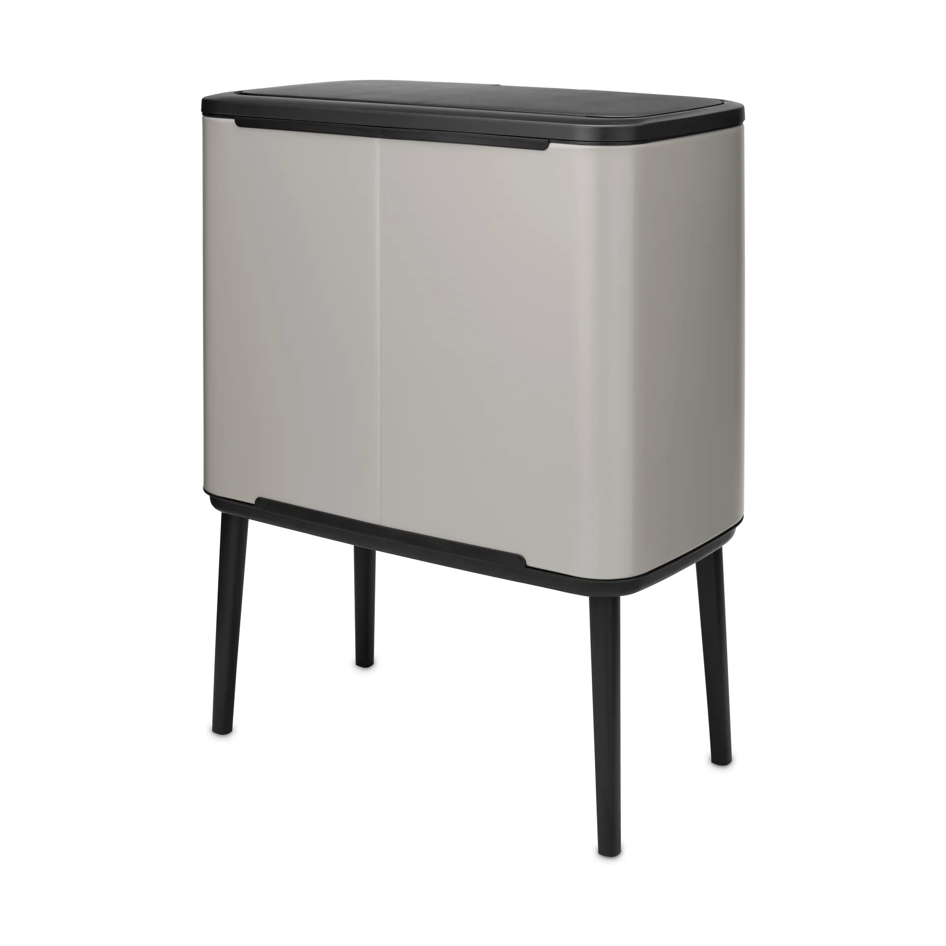 Pattumiera touch Bo 36 litri, Soft grey Brabantia