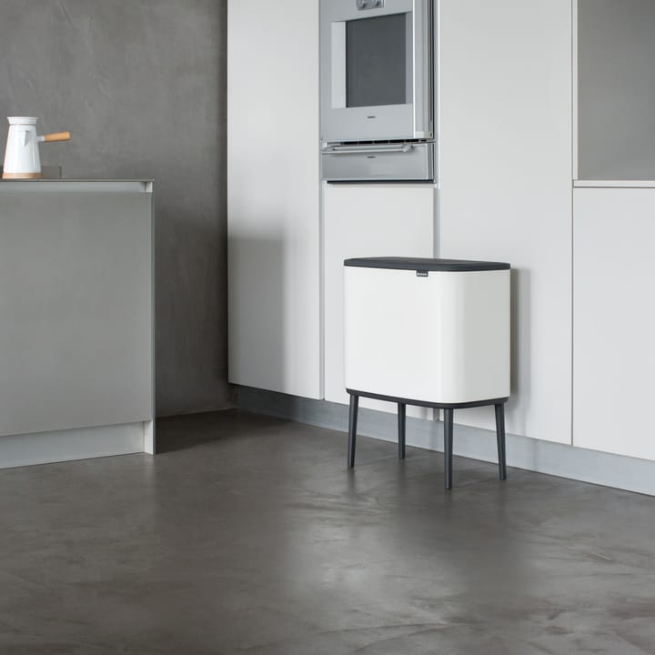 Pattumiera touch Bo 3x11 litri - bianco - Brabantia