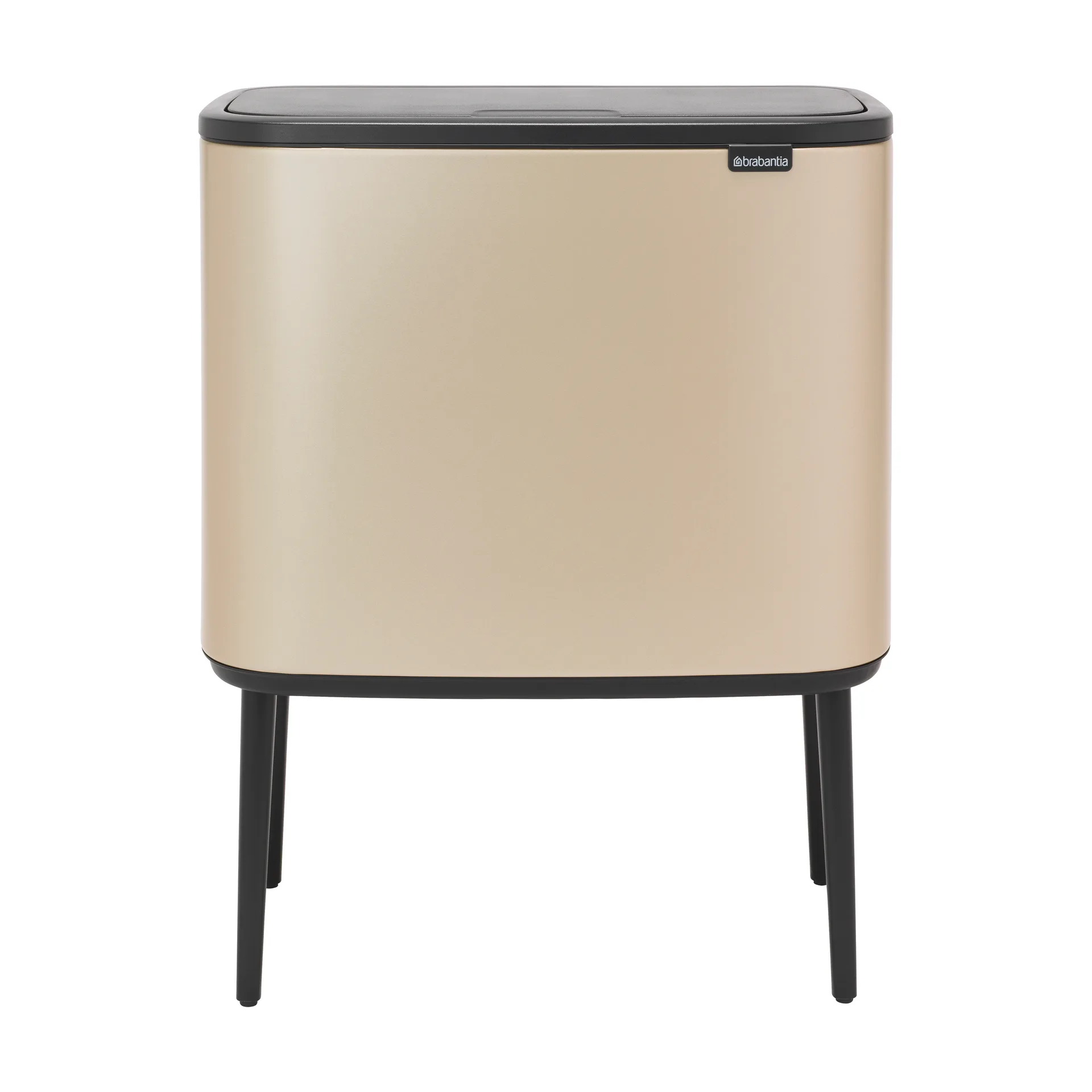 Pattumiera touch Bo 3x11 litri, Metallic gold Brabantia