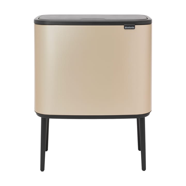 Pattumiera touch Bo 3x11 litri - Metallic gold - Brabantia