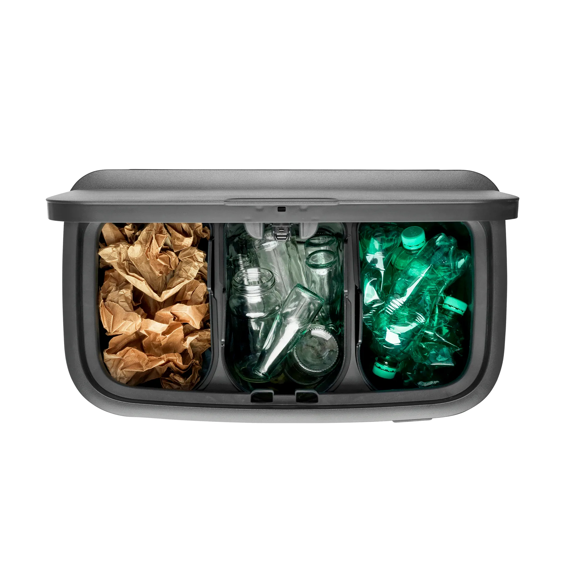 Pattumiera touch Bo 3x11 litri, Metallic gold Brabantia