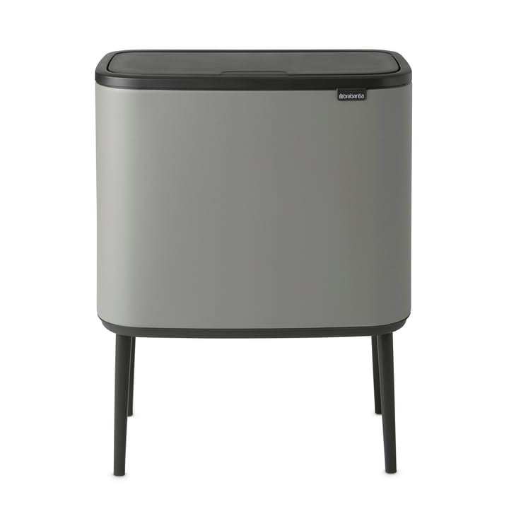 Pattumiera touch Bo 3x11 litri - Mineral concrete grey - Brabantia